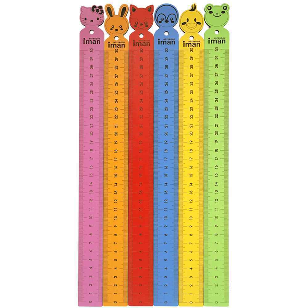 خط کش 30سانت فانتزی ایمان کد9921