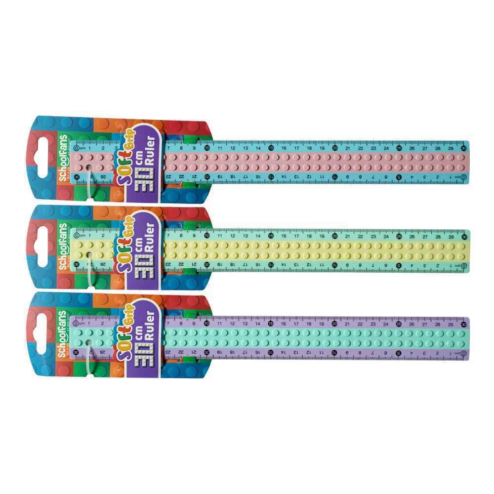 خط کش30سانت لگویی پاستلی اسکول فنز کد923303