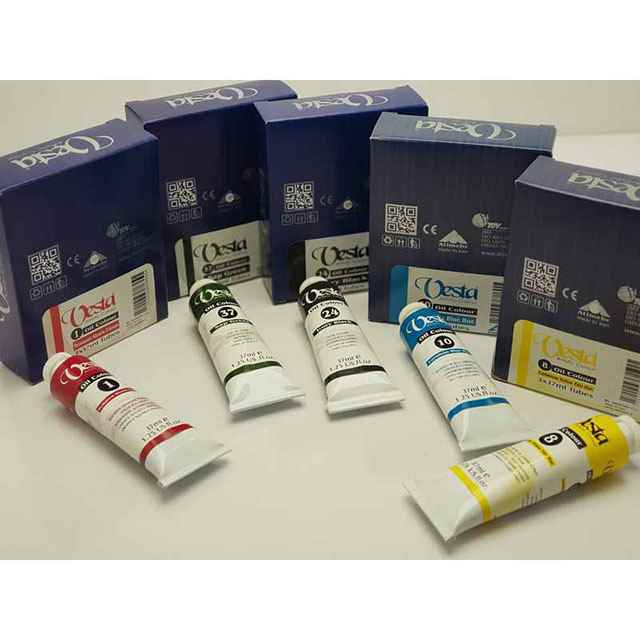 رنگ روغن 37میل وستاکد6 Hue Deep Red Cadmium