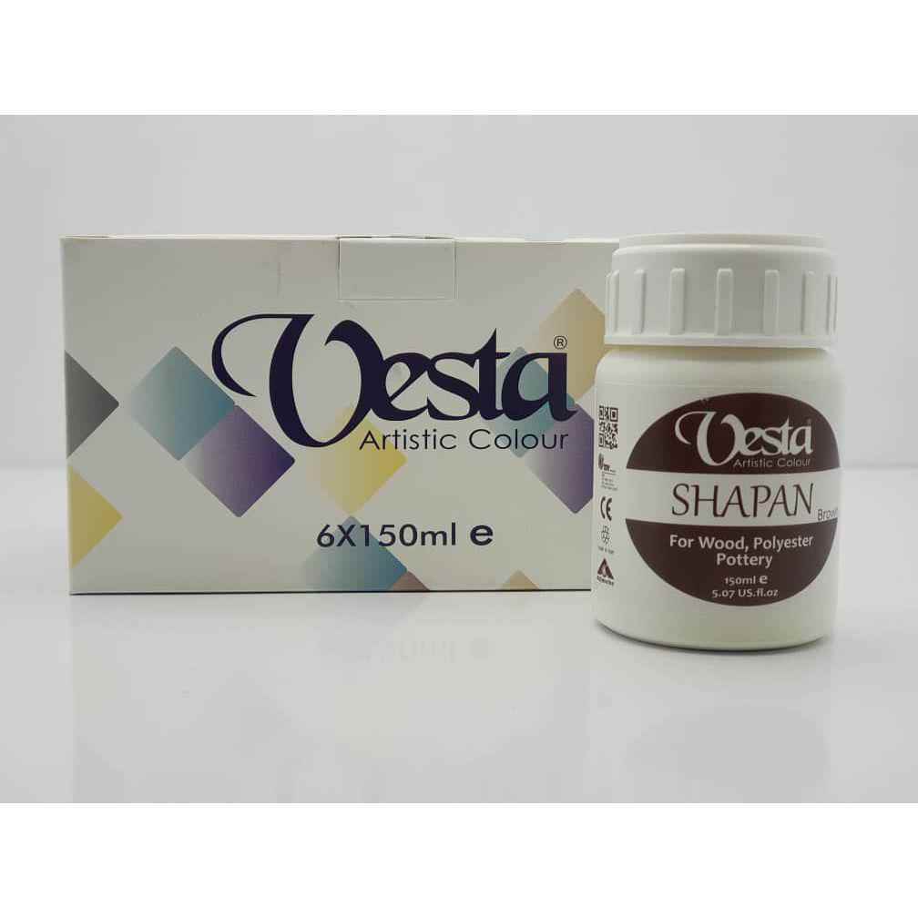 شاپان قهوه ای 150میل وستا