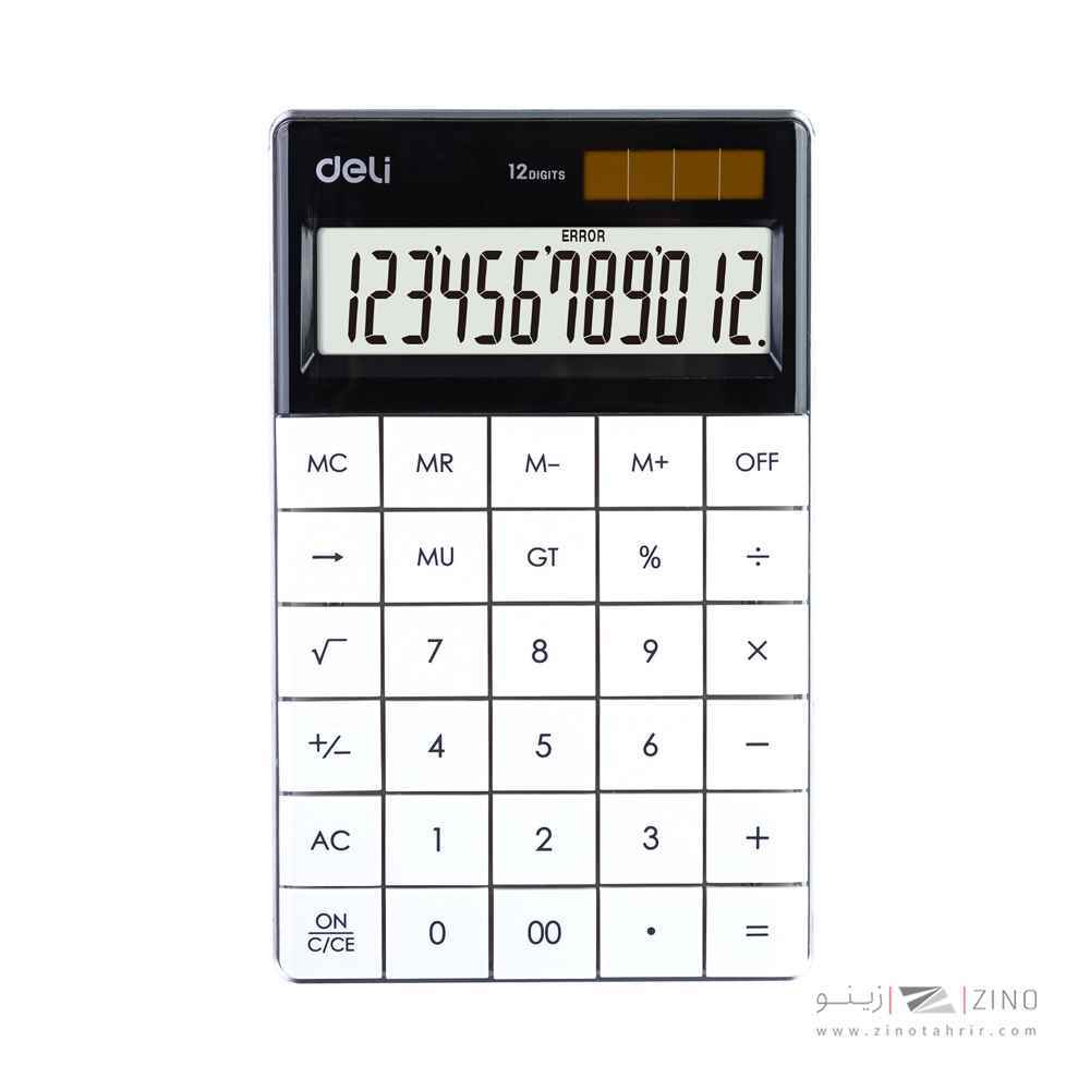 ماشین حساب رومیزی 2صفر12رقم دلیW1589
