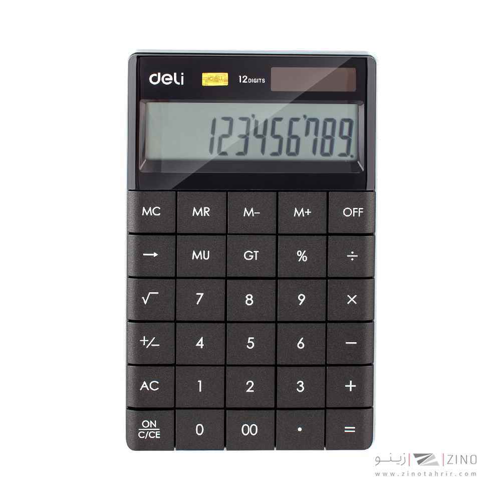 ماشین حساب رومیزی 2صفر12رقم دلیW1589
