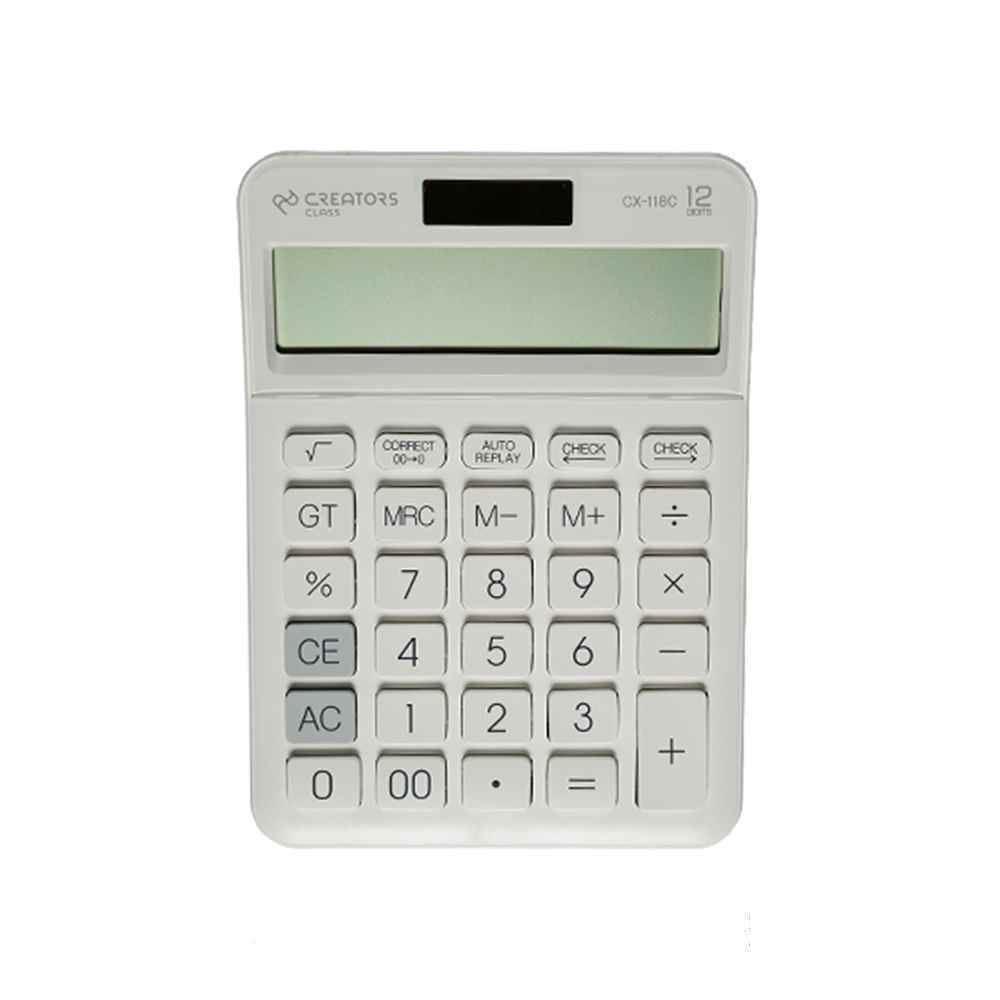 ماشین حساب رومیزی 2صفر12رقم سیکلاس کدCX-118C