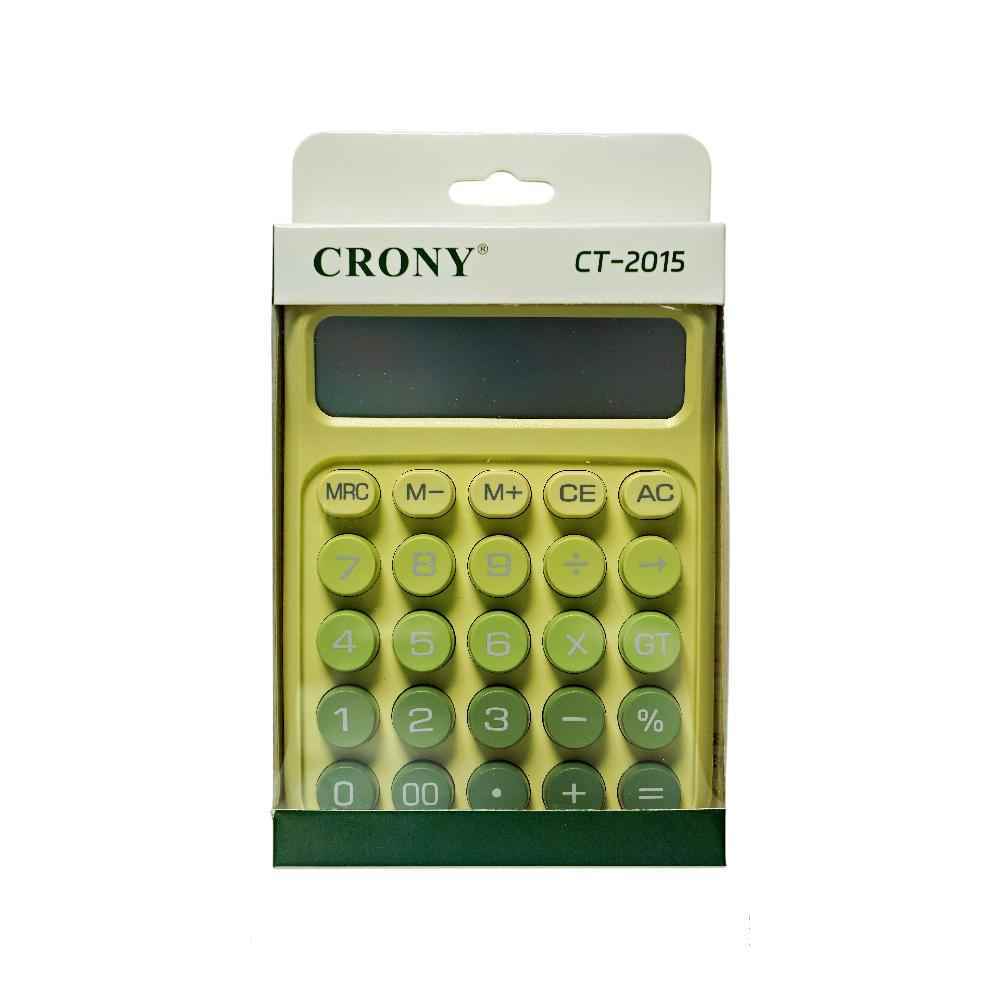 ماشین حساب رومیزی2صفر(رنگی)کرونی کدCT-2015