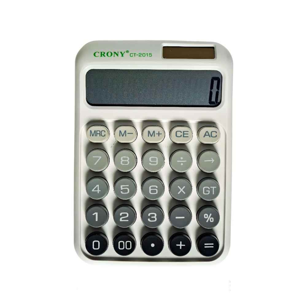 ماشین حساب رومیزی2صفر(رنگی)کرونی کدCT-2015