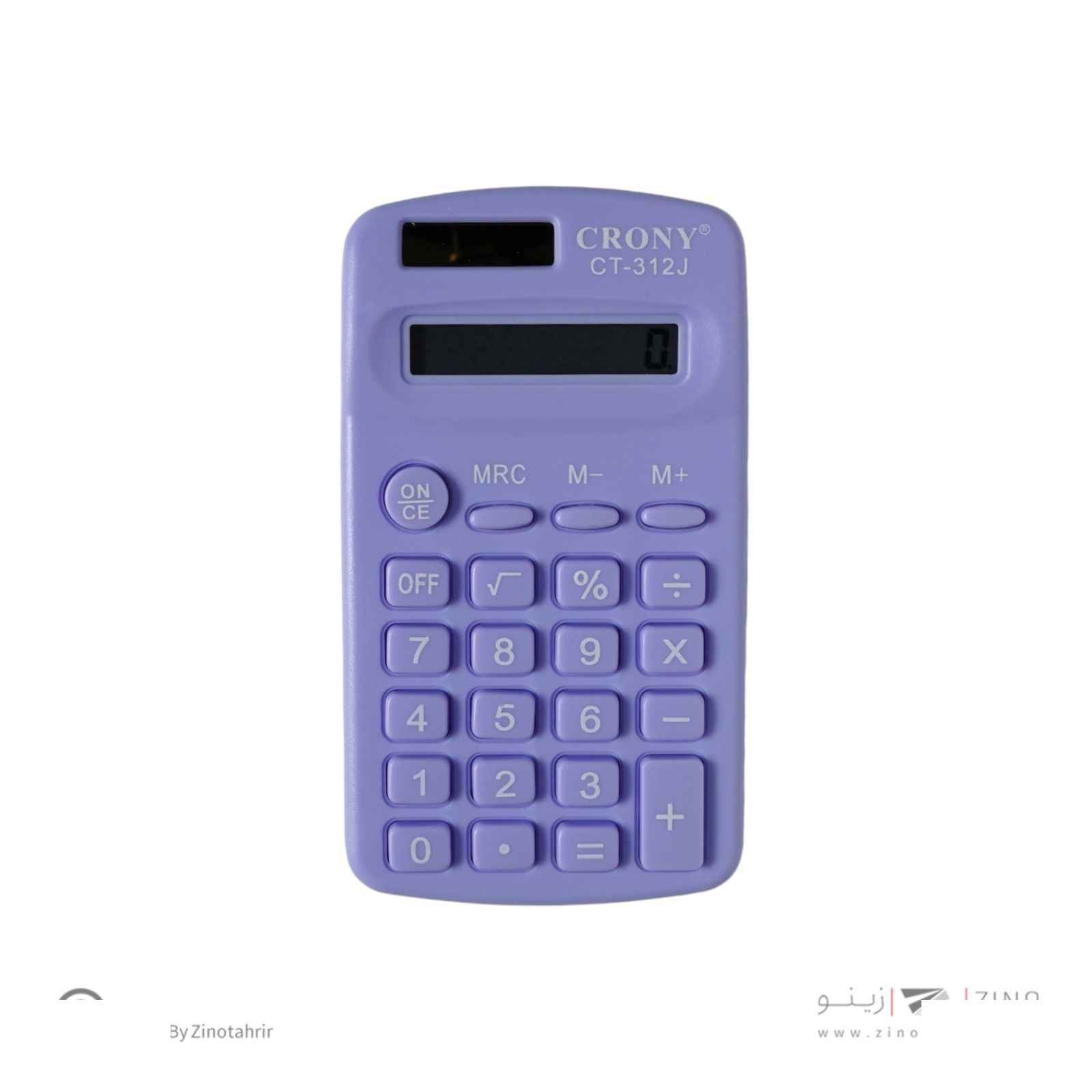ماشین حساب جیبی8رقم کرونی کدct-312j