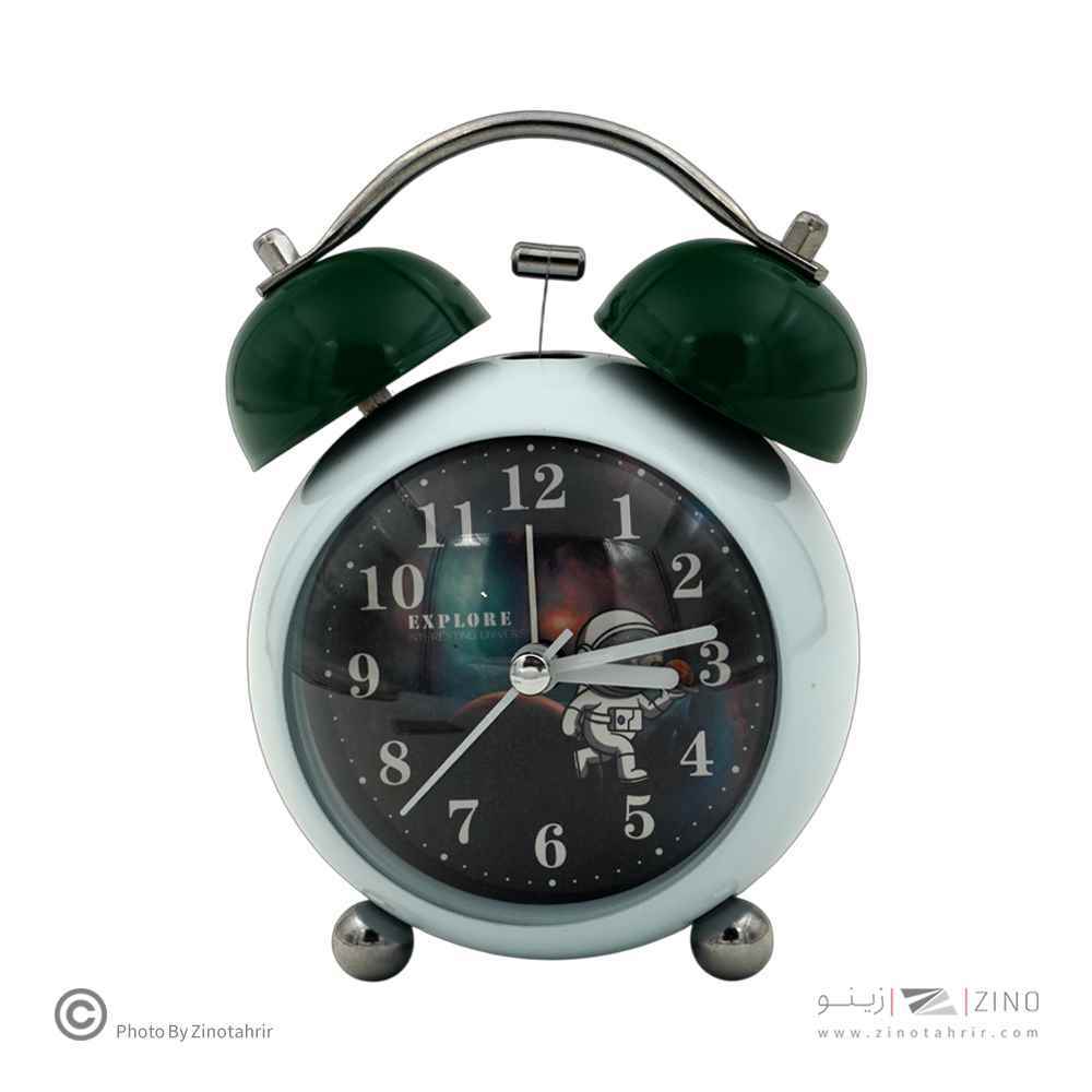 ساعت رومیزی فضانورد چراغ دار کد3305