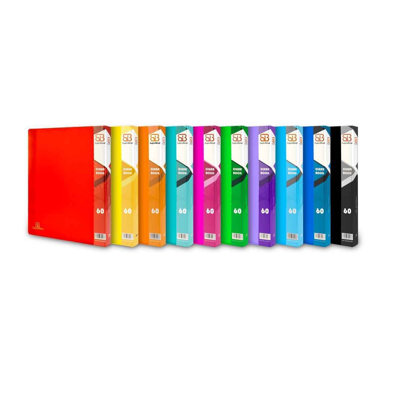 کلربوک 60 برگ A4 سوپربایند