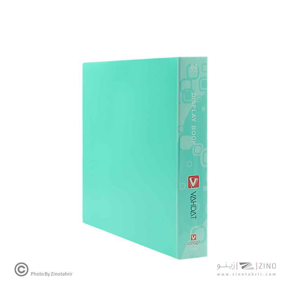 کلربوک80برگA4 بدون قاب پاستلی وحدت