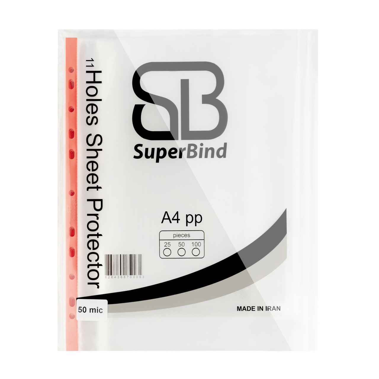 کاور A4 سوپربایند 40میکرون