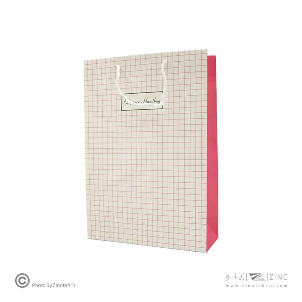 ساک دستی گلاسه 35*24 ایمان کد 0017