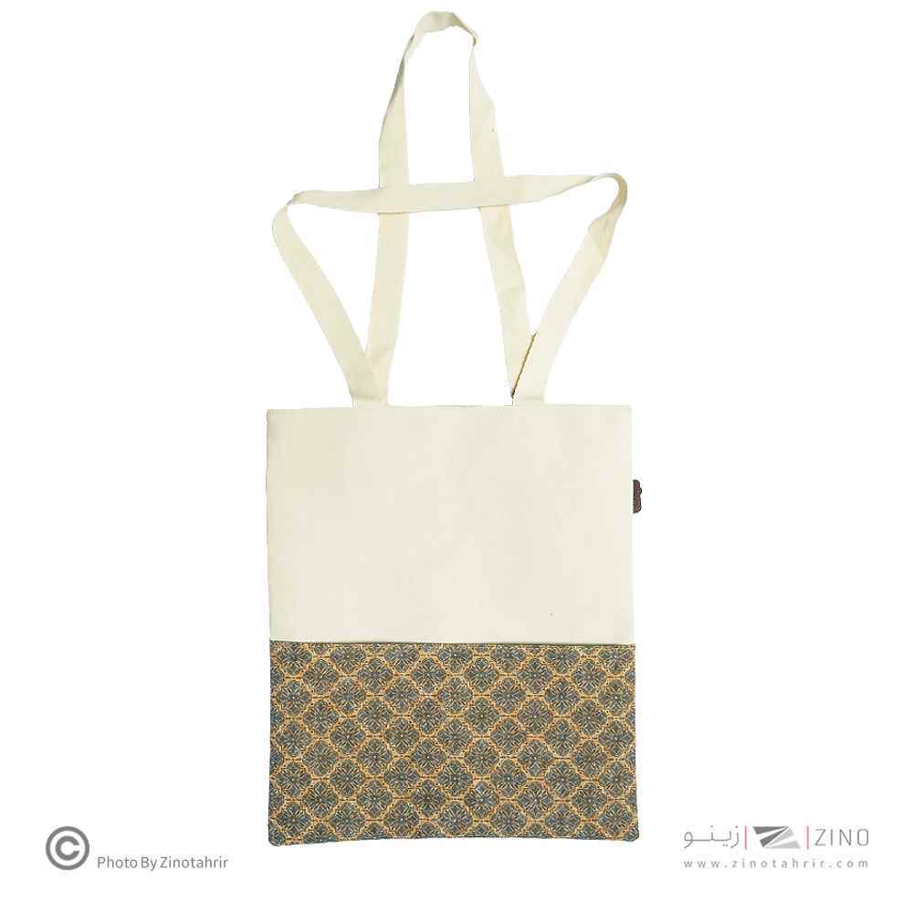 ساک خرید(توت بگ) متوسط چوب پنبه  باروک لیام کدL-16063