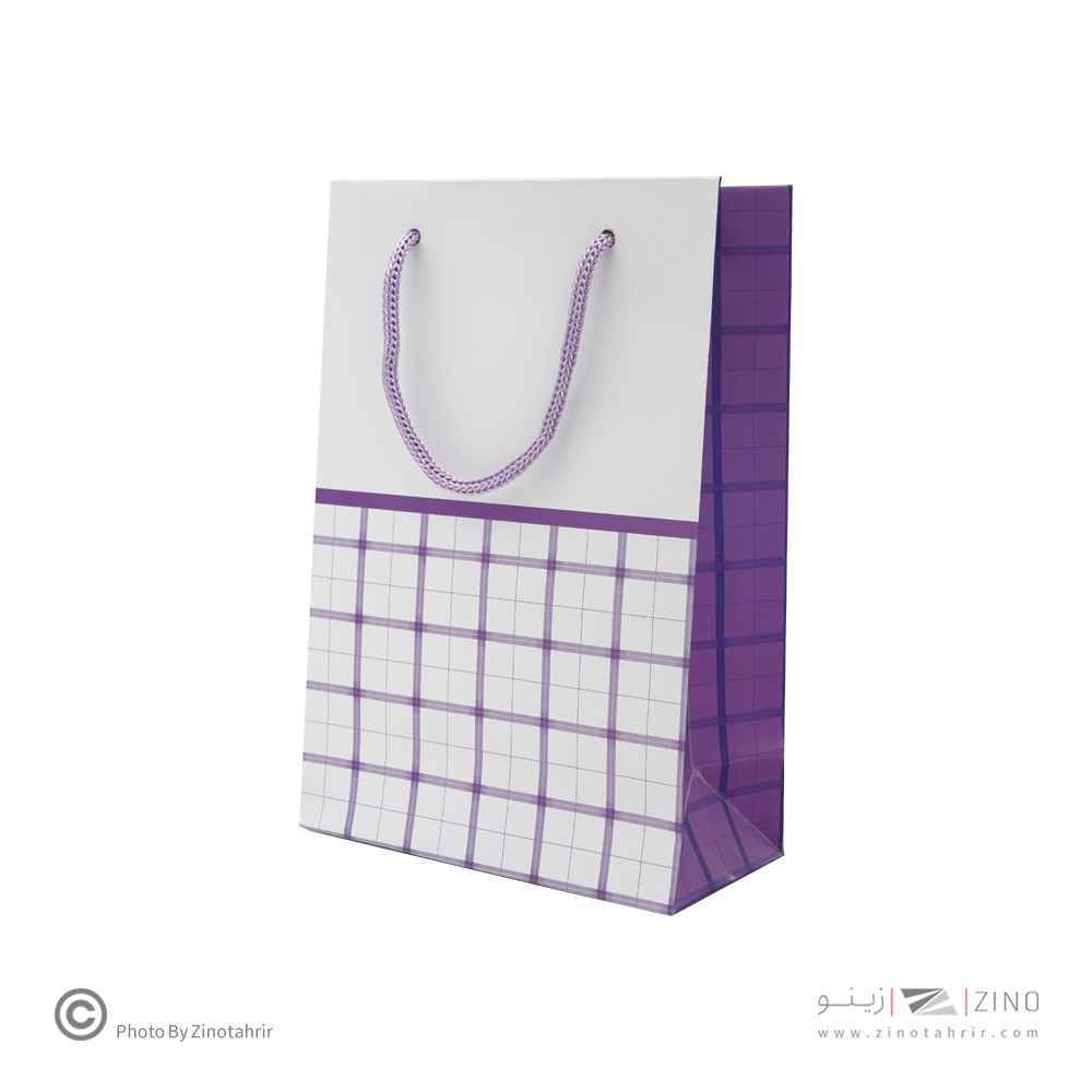 ساک دستی گلاسه 26*17 ایمان کد 0018 