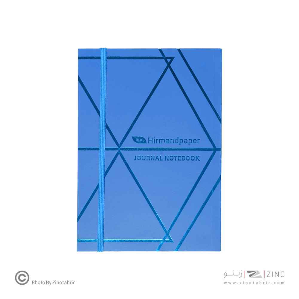 دفتریادداشت13*19جلد شومیز ته چسب کشدار هیرمندپیپر سری متالایز