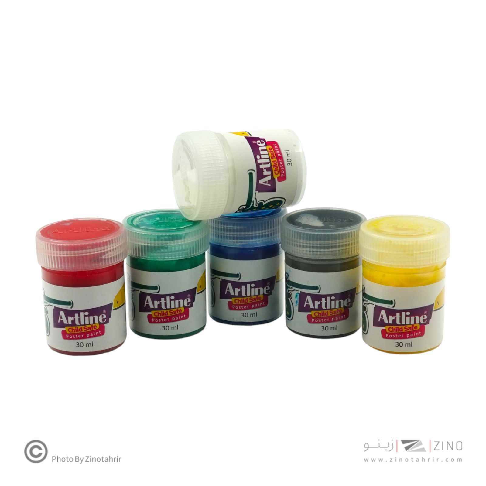 گواش 6رنگ پلاستیکی آرتلاین