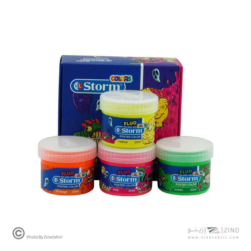 گواش4رنگ فلورسنت استورم کد500304