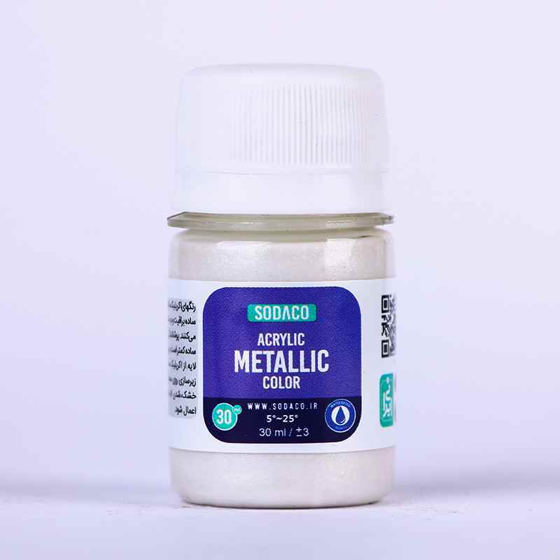 اکریلیک متالیک30میل سوداکو صدفی کد00246