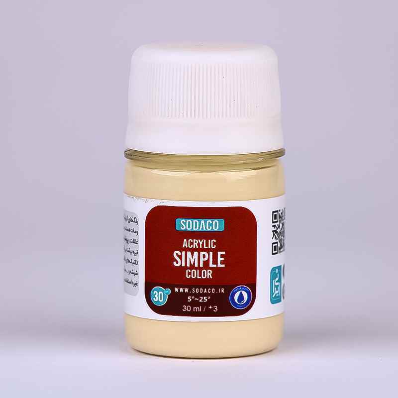 اکریلیک ساده30میل سوداکو بدن کد00331