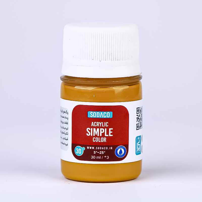 اکریلیک ساده30میل سوداکو اکر کد00344