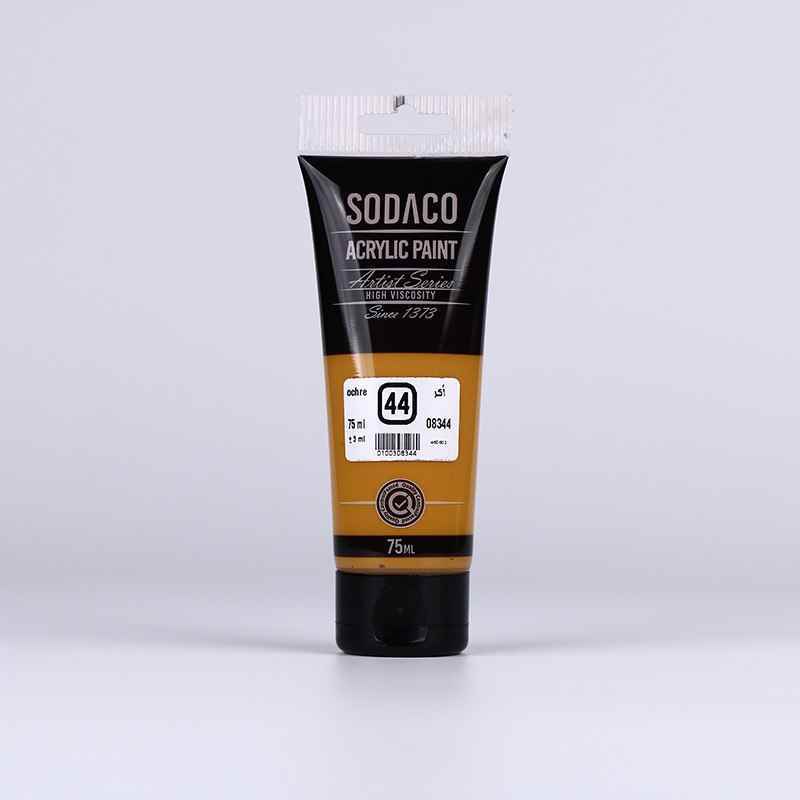 اکریلیک ساده تیوپی75میل سوداکو خردلی کد08344