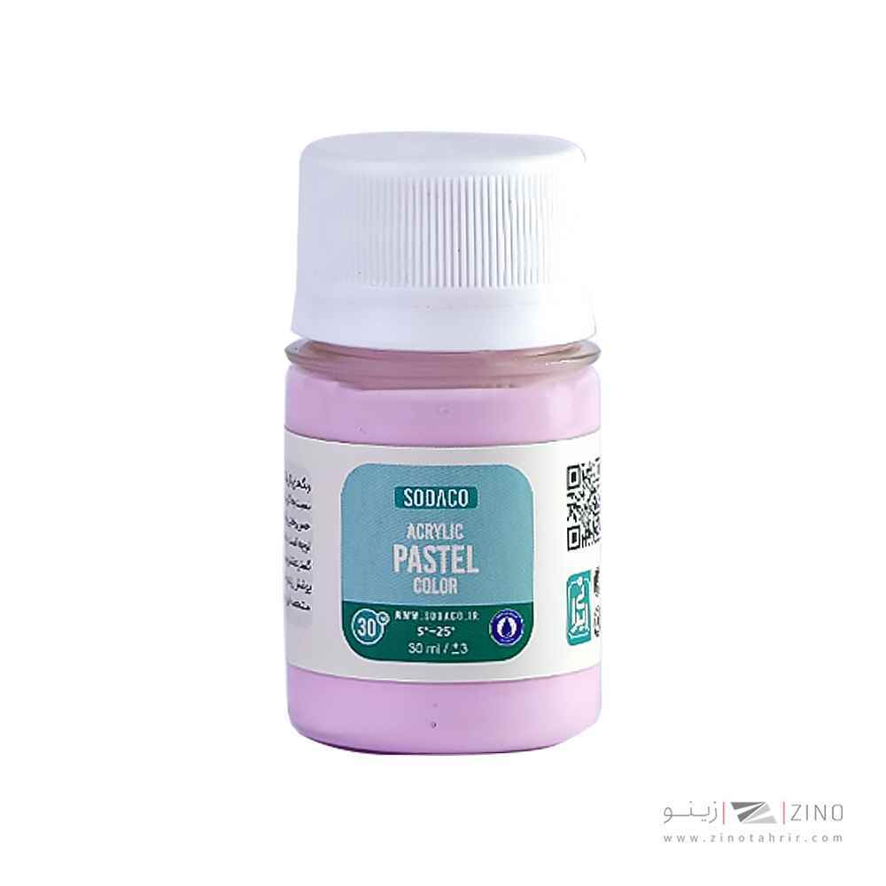 اکریلیک پاستلی30میل  سوداکو بنفش رز کد00769