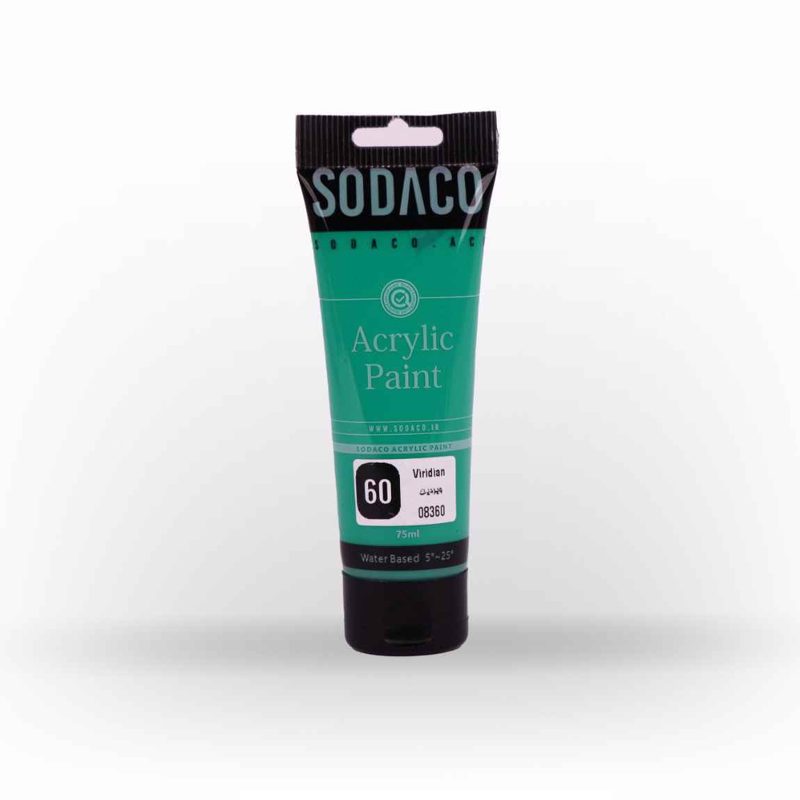 اکریلیک ساده تیوپی75میل سوداکو ویریدین کد08360