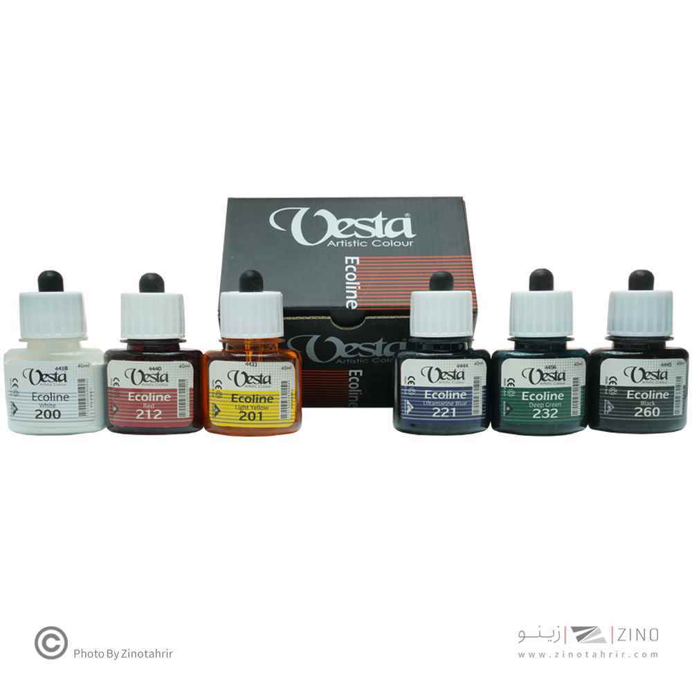 اکولین 6رنگ وستا