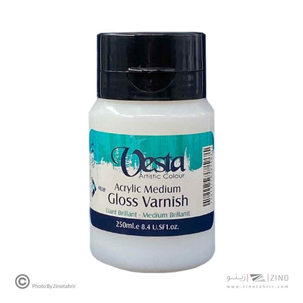 وارنیش براق 250میل varnish gloss وستا 