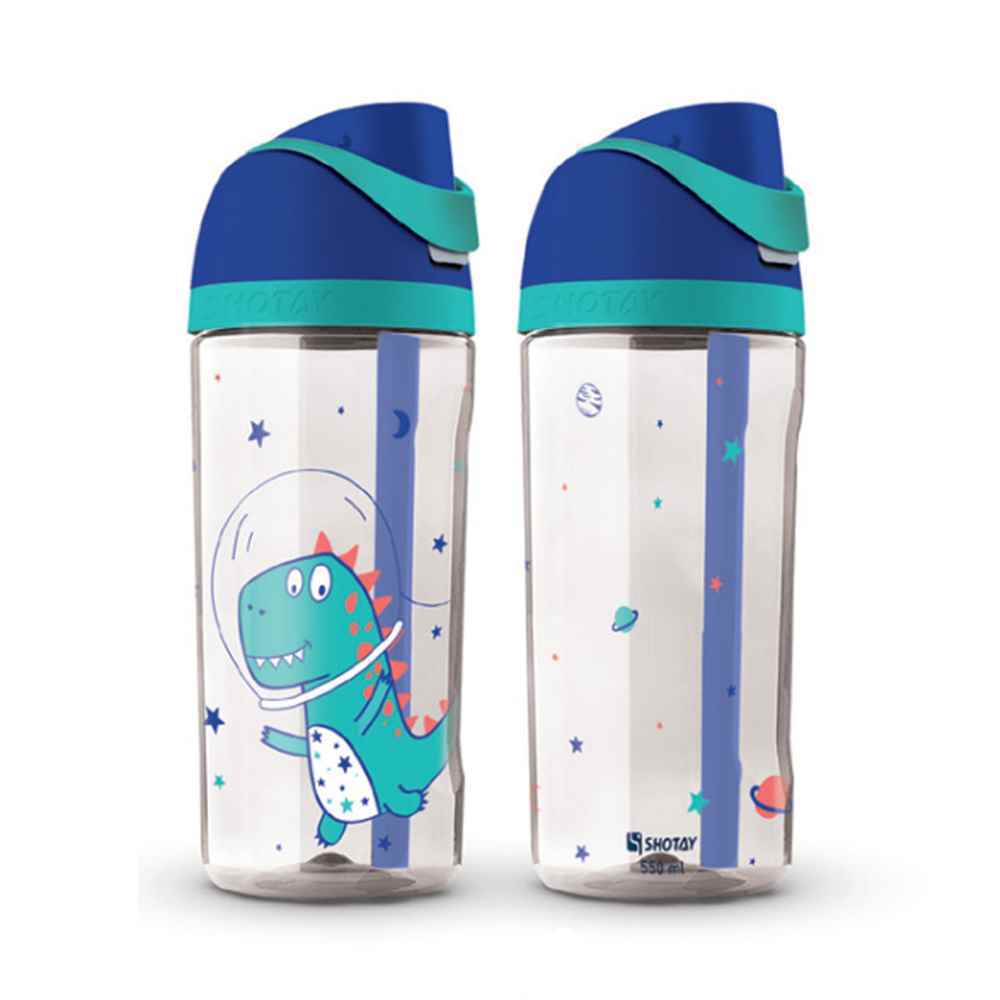 قمقمه شوتای550میل نی دار فانتزی سری دایناسور ملوس کد6588