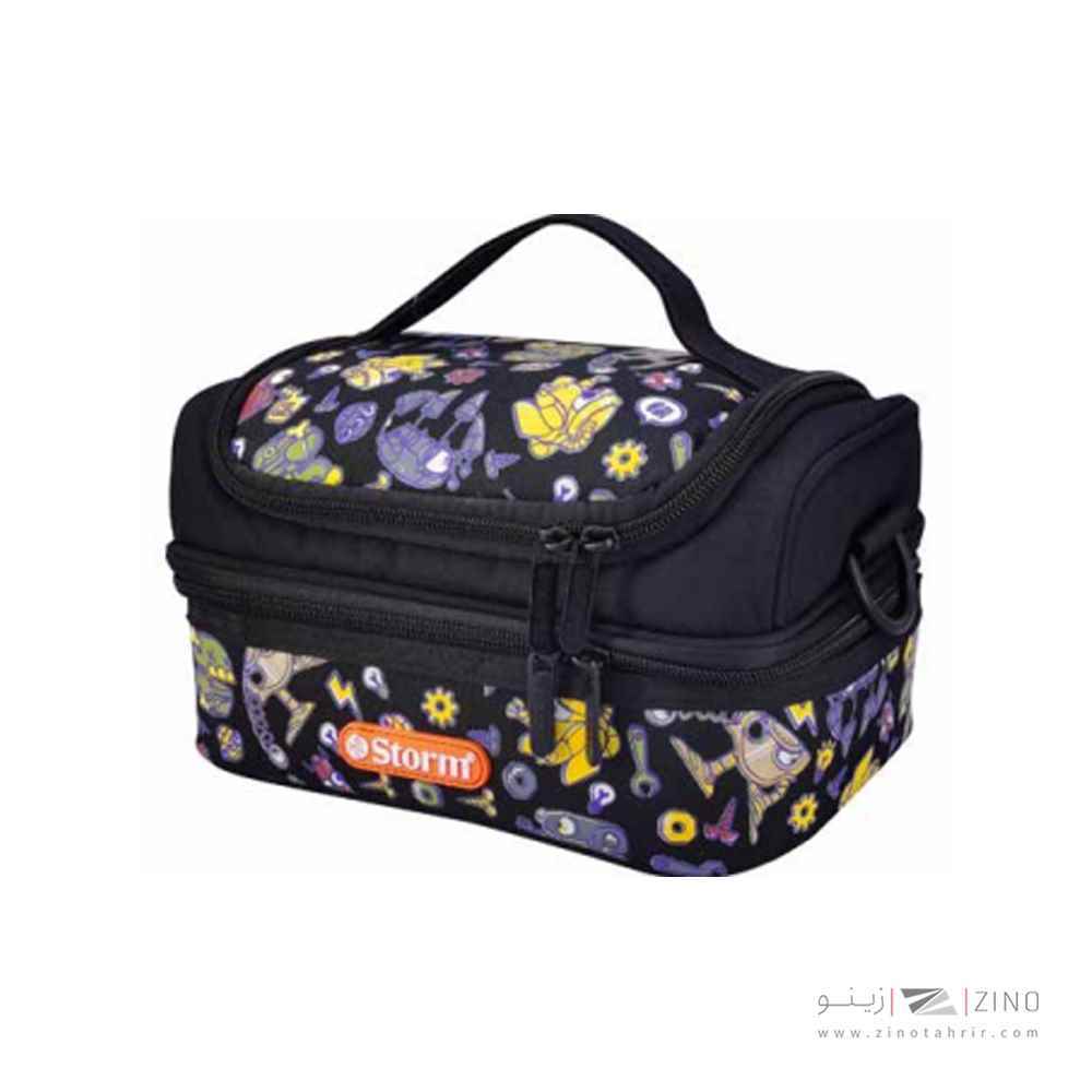 کیف ظرف غذا استورم طرح روبات کد900201