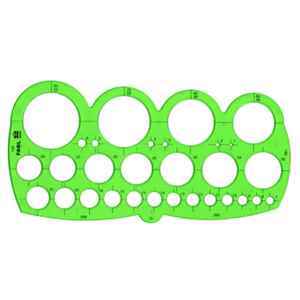 شابلون دایره کنگره دار فابل