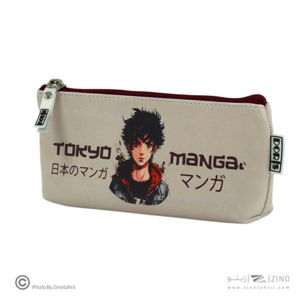 جامدادی تک زیپ طرح انیمه دوریس