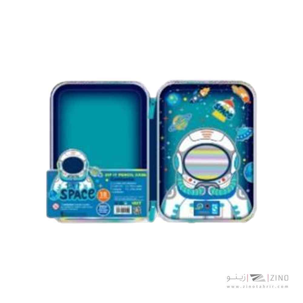 جامدادی تک زیپ هارد باکس وست  فضانورد کدU2109A-1