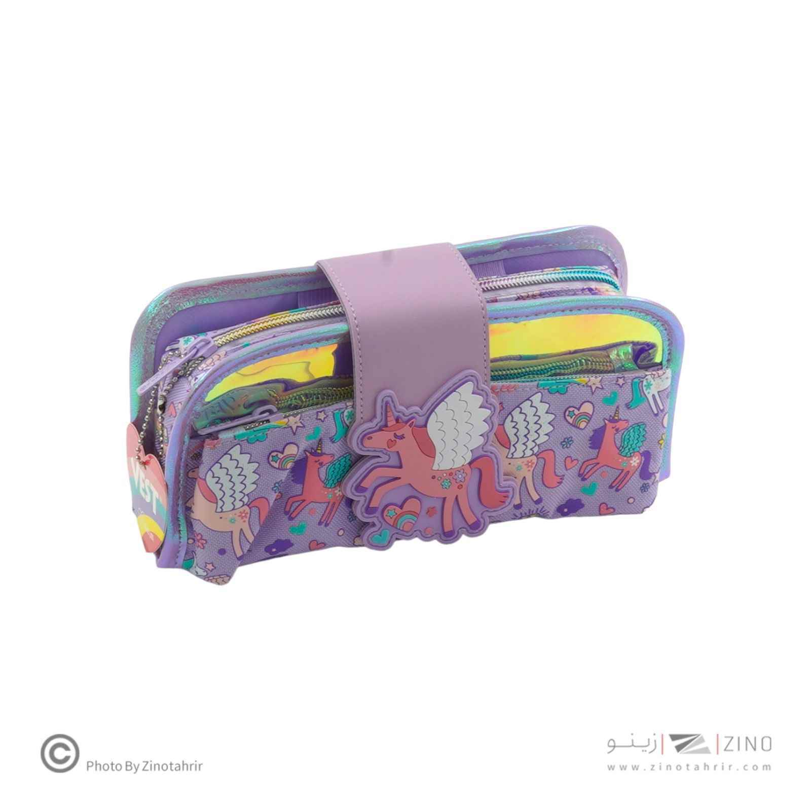 جامدادی دوزیپ وست یونی کورن کد2069-2