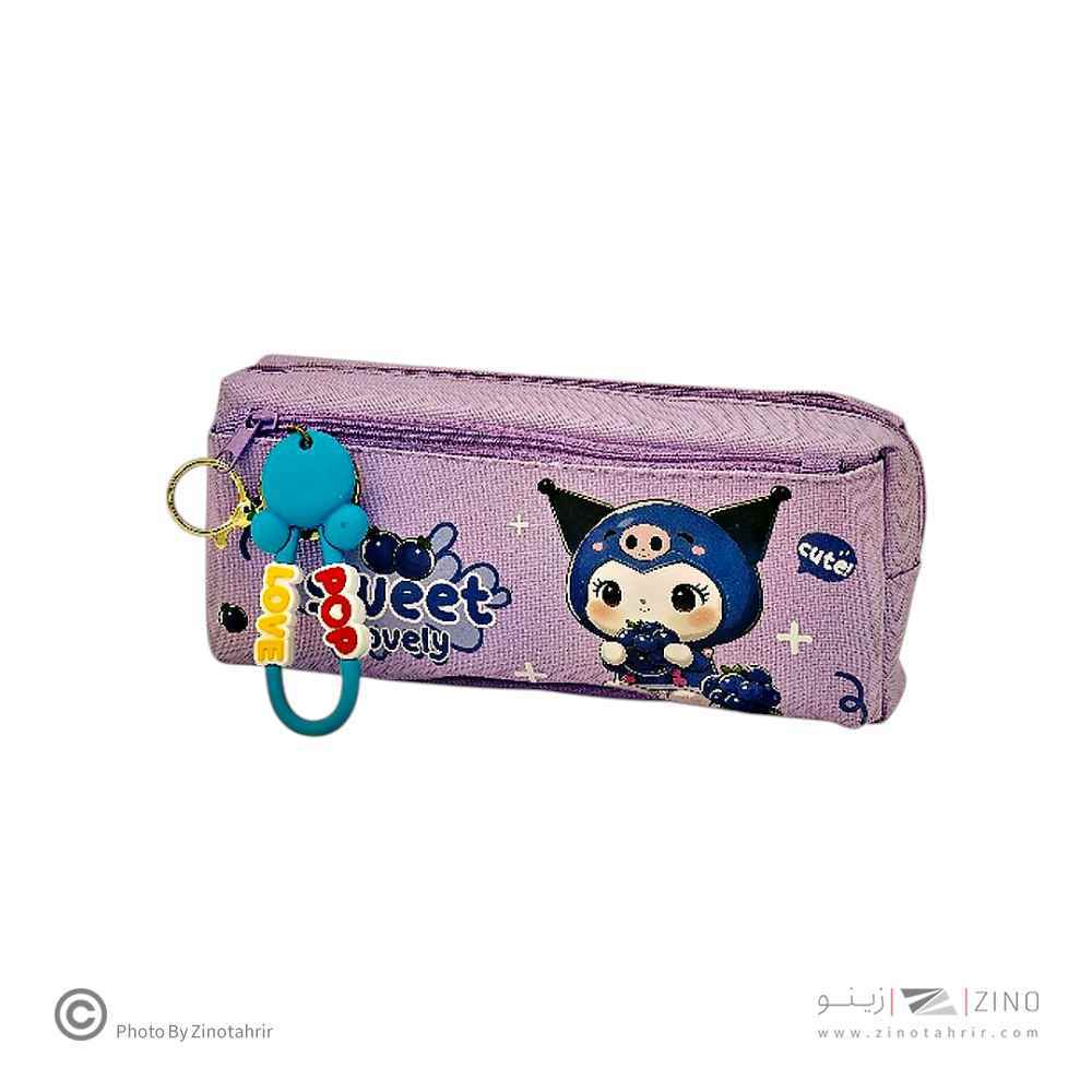 جامدادی دوزیپ فانتزی(طرح کرومی) کد6638