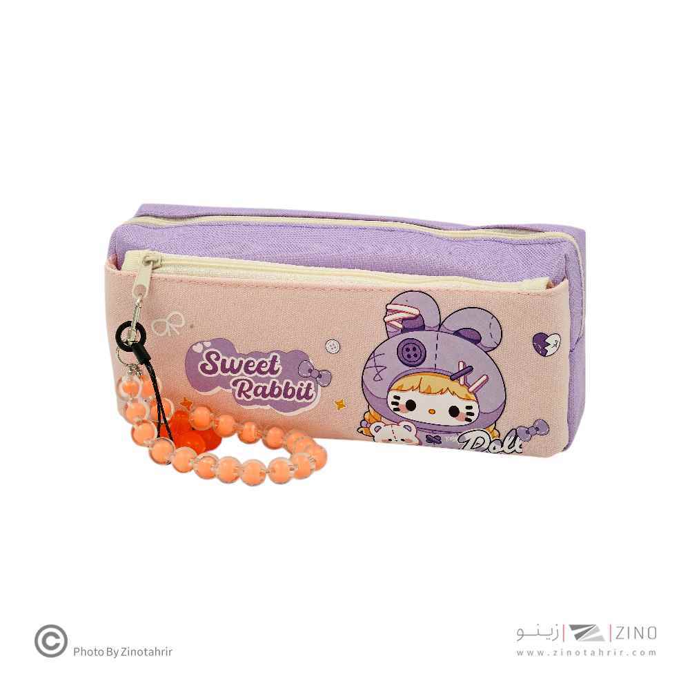 جامدادی دوزیپ فانتزی(طرح ملودی) کد6695