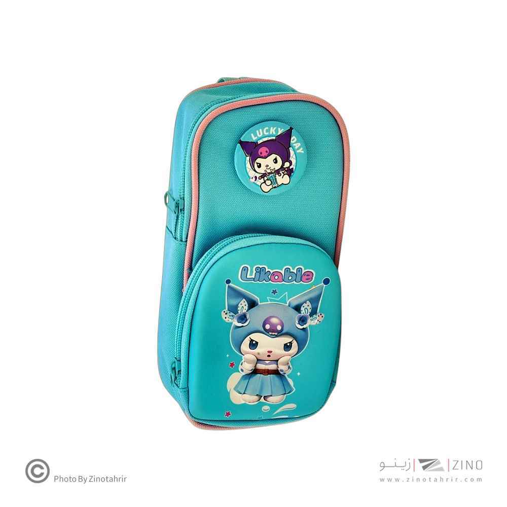 جامدادی دوزیپ فانتزی(طرح کرومی) کد9007