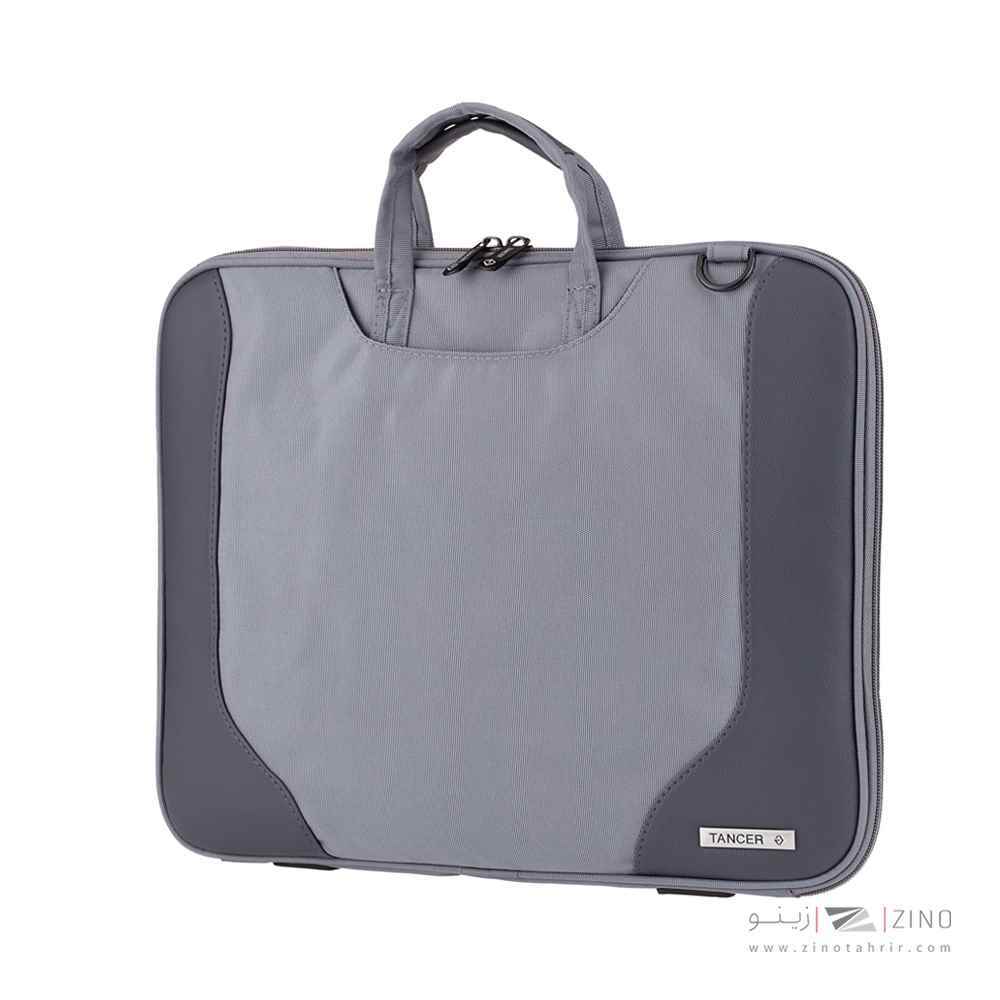 کیف دستی لپ تاپ15اینچ تنسر کد113 رنگGRAY