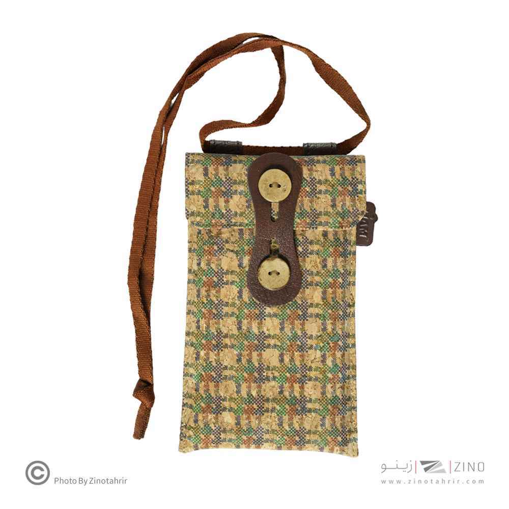 کیف موبایل بندارچوب پنبه  باروک لیام کدL-18002