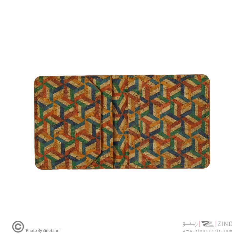 کیف کارت چوب پنبه  باروک لیام کدL-18007