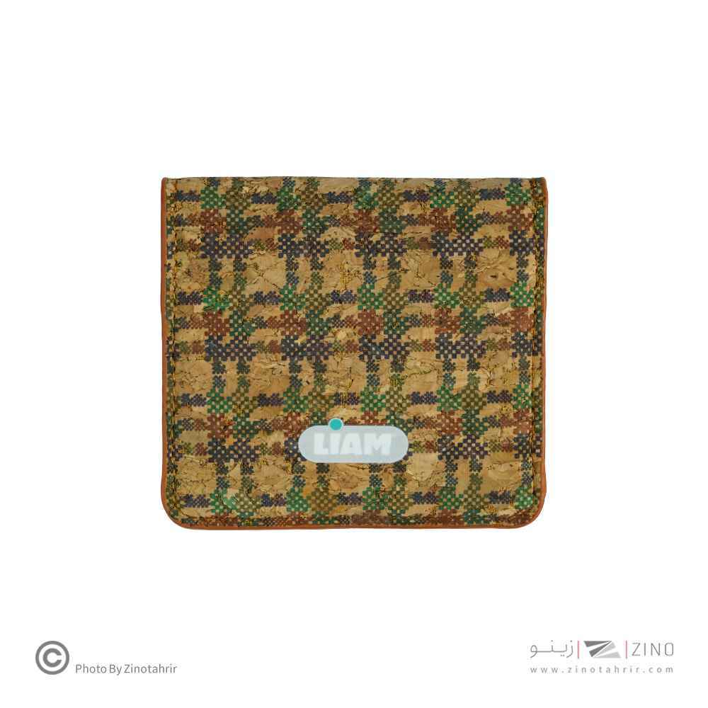 کیف کارت چوب پنبه  باروک لیام کدL-18007