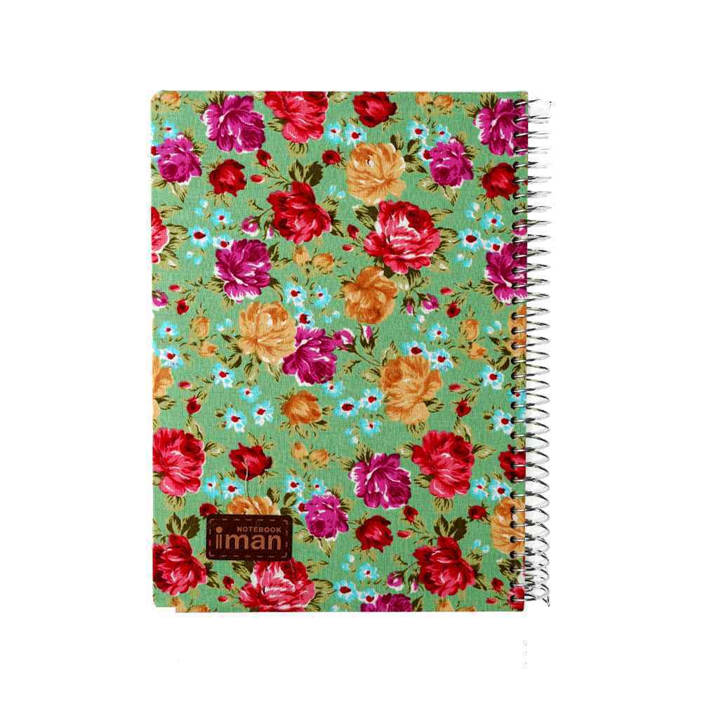 دفترپارچه ای ایمان کد0020 وزیری خطدار