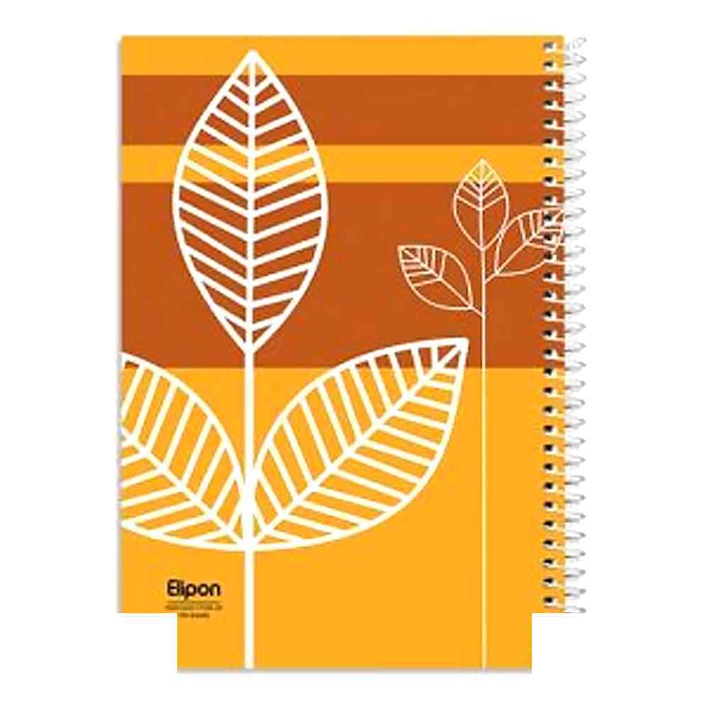 دفتر100برگ وزیری سیمی جلد سخت کلاسیک الیپون کد279