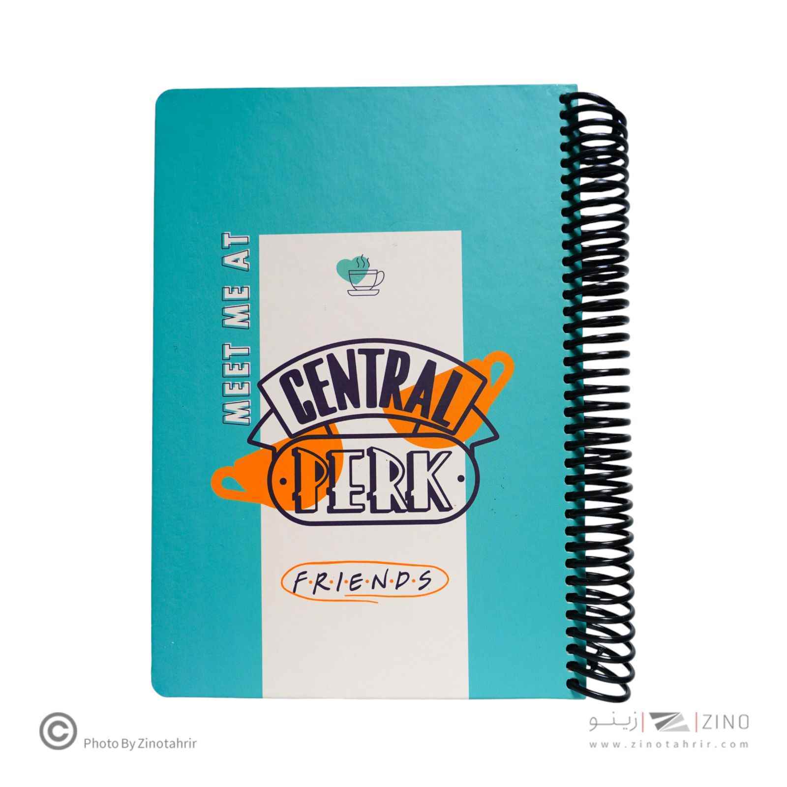 دفتر100برگ وزیری سیمی جلد سخت لانگو سری کرومی کدCH-760