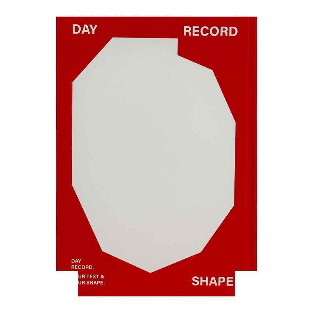 دفترکاغذ سفید و رنگی(بی خط) جلد سخت 15*21 همین سری DAY RECORD