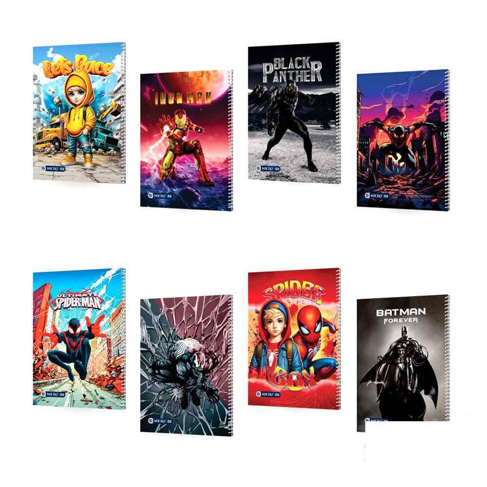 دفتر50برگ وزیری سیمی مجلد میکرو فانتزی کد c 34-42-46-48