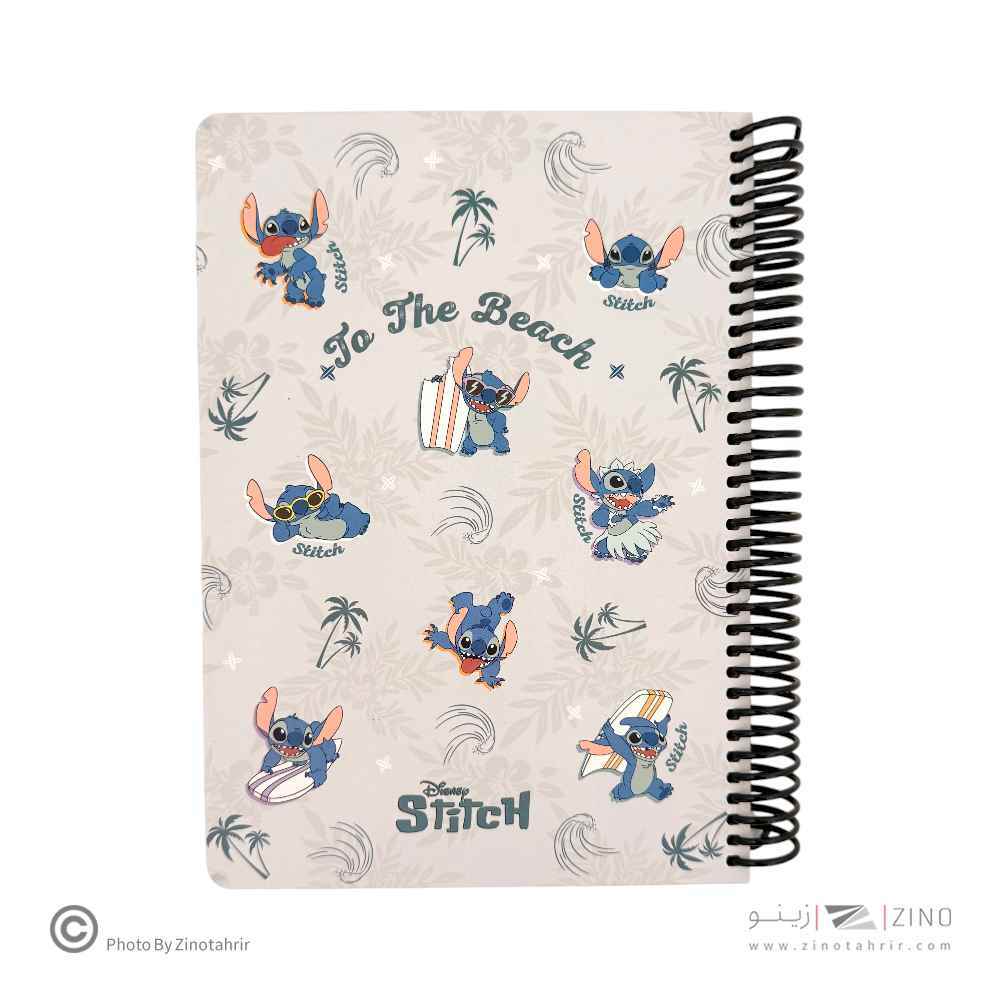 دفتر100برگ وزیری سیمی جلد سخت لانگو سری استیچ کدCH-870