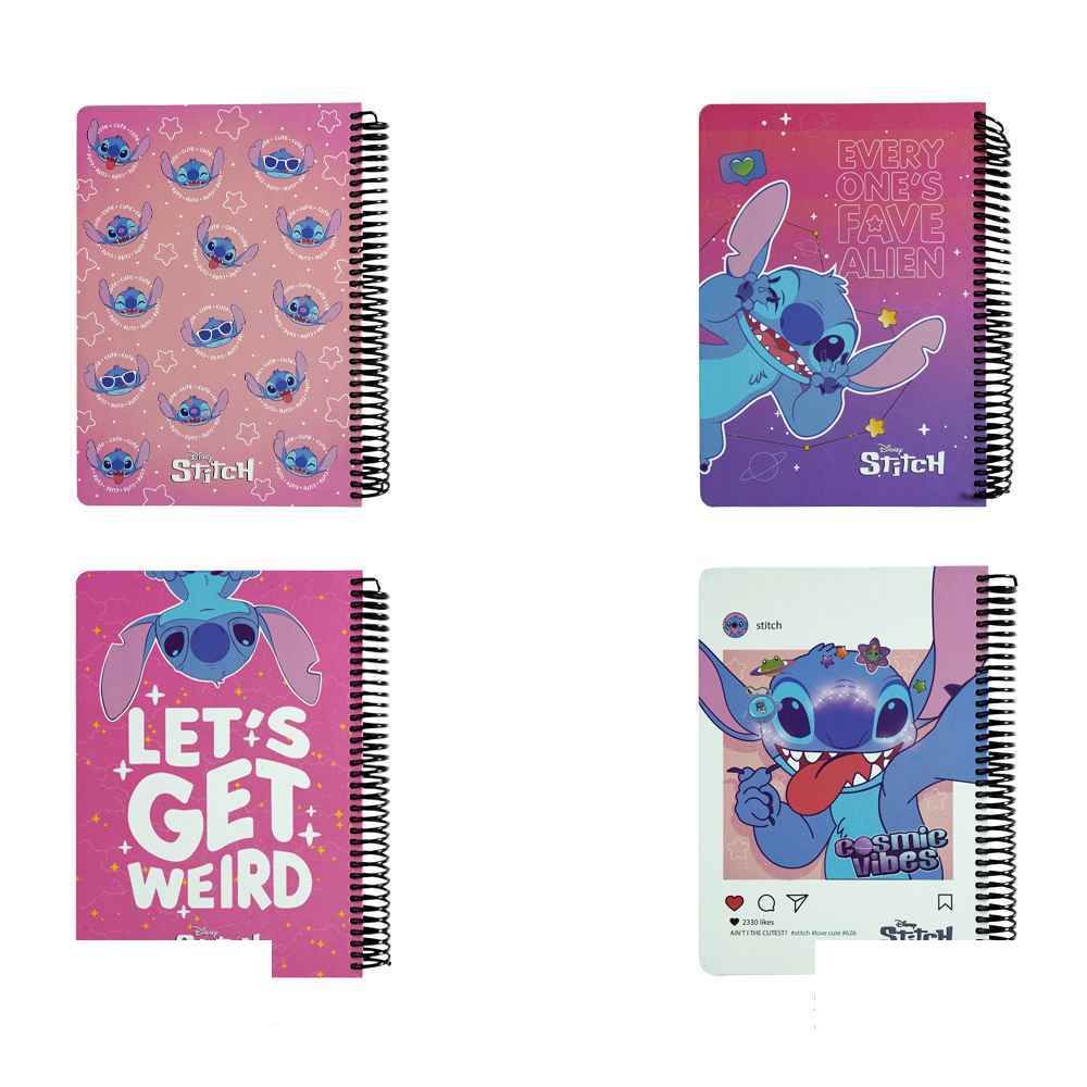 دفتر100برگ وزیری سیمی جلد سخت لانگو سری استیچ کدCH-871