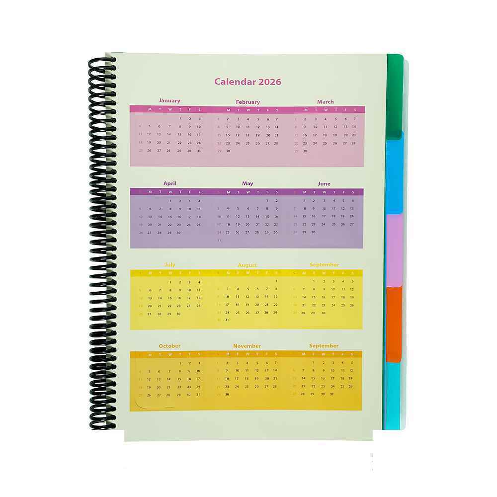 دفتر100برگ سیمی رحلی جلد طلق لانگو سری پروژه project book