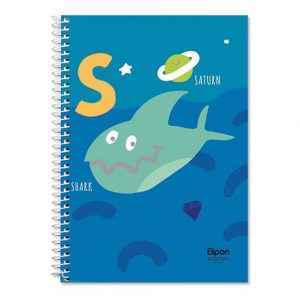 دفتر40برگ دوخط وزیری سیمی فانتزی الیپون کد290کارتن96عددی